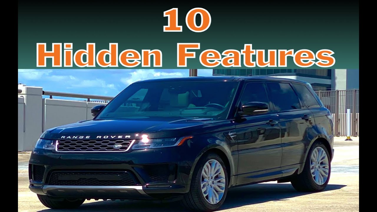 10 скрытых функций Range Rover Sport!
