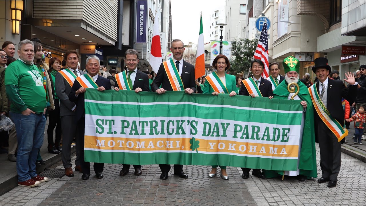 2025 St Patrick's Day Parade Motomachi, Yokohama