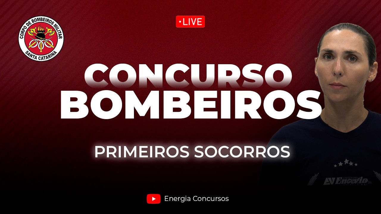 Concurso Bombeiros - Primeiros Socorros