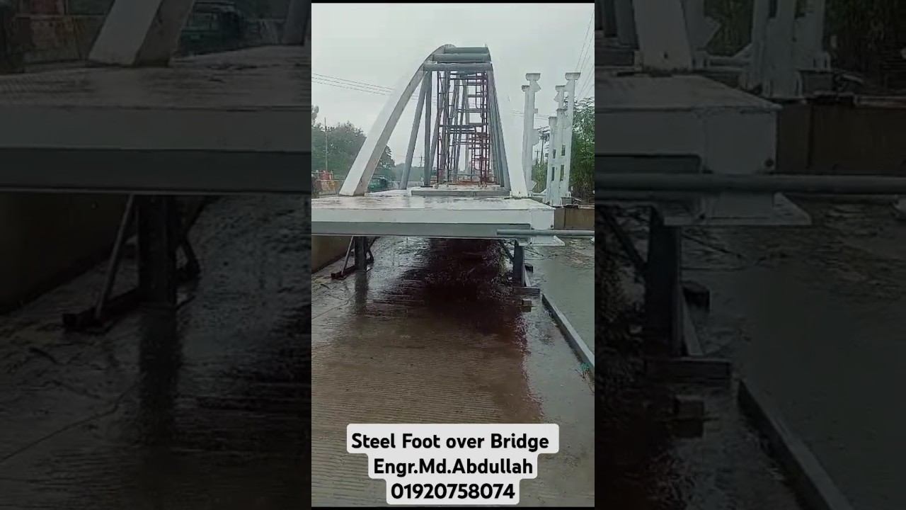 Steel Foot Over Bridge #shorts