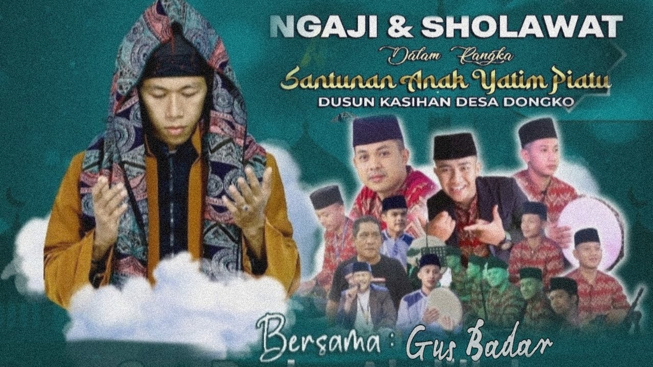 Live Pengajian dan Sholawat acara santunan anak yatim piatu dusun kasihan  Ds/Kec. Dongko Tahun 2025