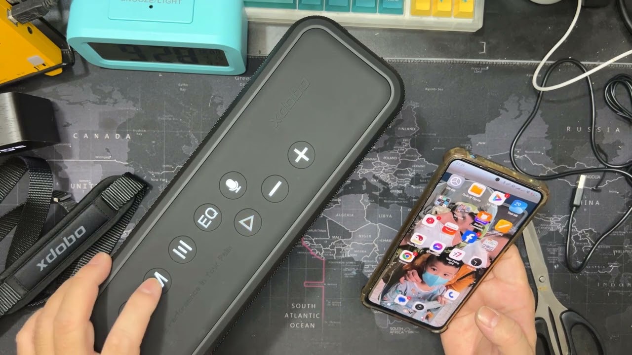 Loa Bluetooth ngoài Xdobo X8 Max 100W siêu trầm, xử lý âm thanh DSP, ghép loa TWS, IPX5, 20000mAh