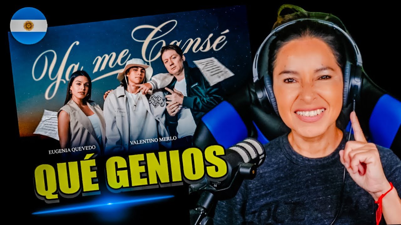 VALENTINO MERLO, EUGENIA QUEVEDO, EMANERO - YA ME CANSÉ // REACCIÓN