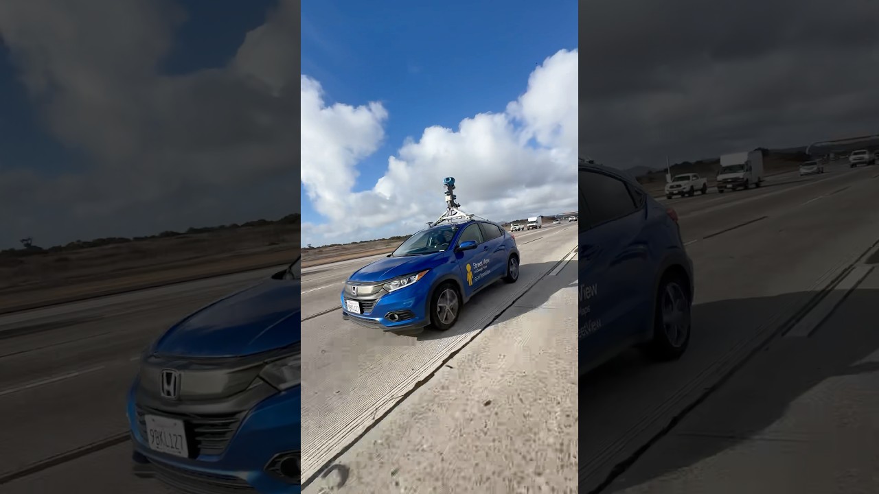 Google Street View Car #google #streetview