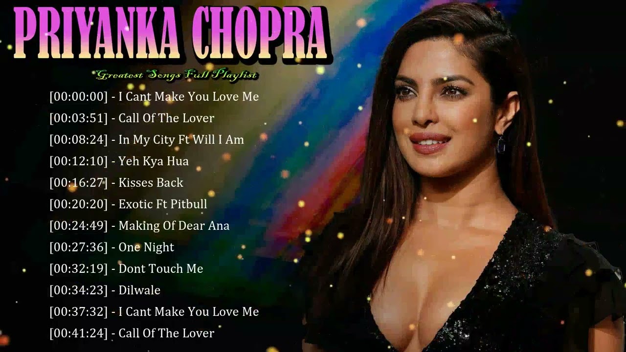 🌙 Priyanka Chopra – Pop-Bollywood fusion tracks made for social media buzz ✨