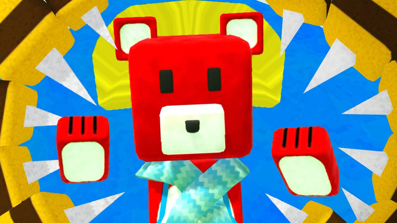 Мишка и Пчела Супер Беар #100 Золотой Медведь. Баги и Миссии Super Bear Adventure на пурумчата