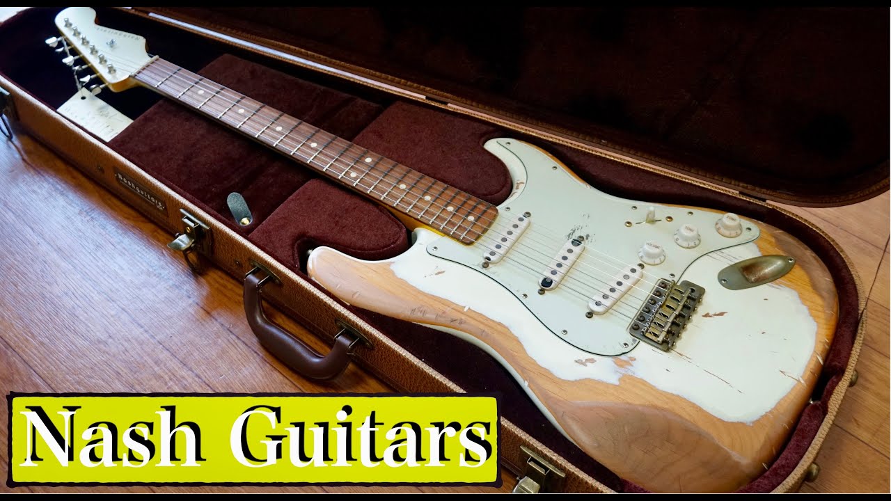 激渋のエイジド(レリック)加工が施されたギター！？『Nash Guitars』が我が家にやってきた！