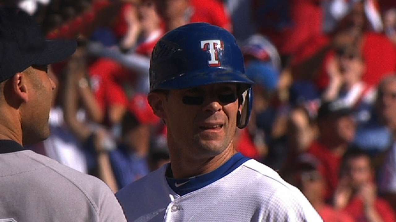 2010 ALCS Gm2: Young plates a run with a two-bagger