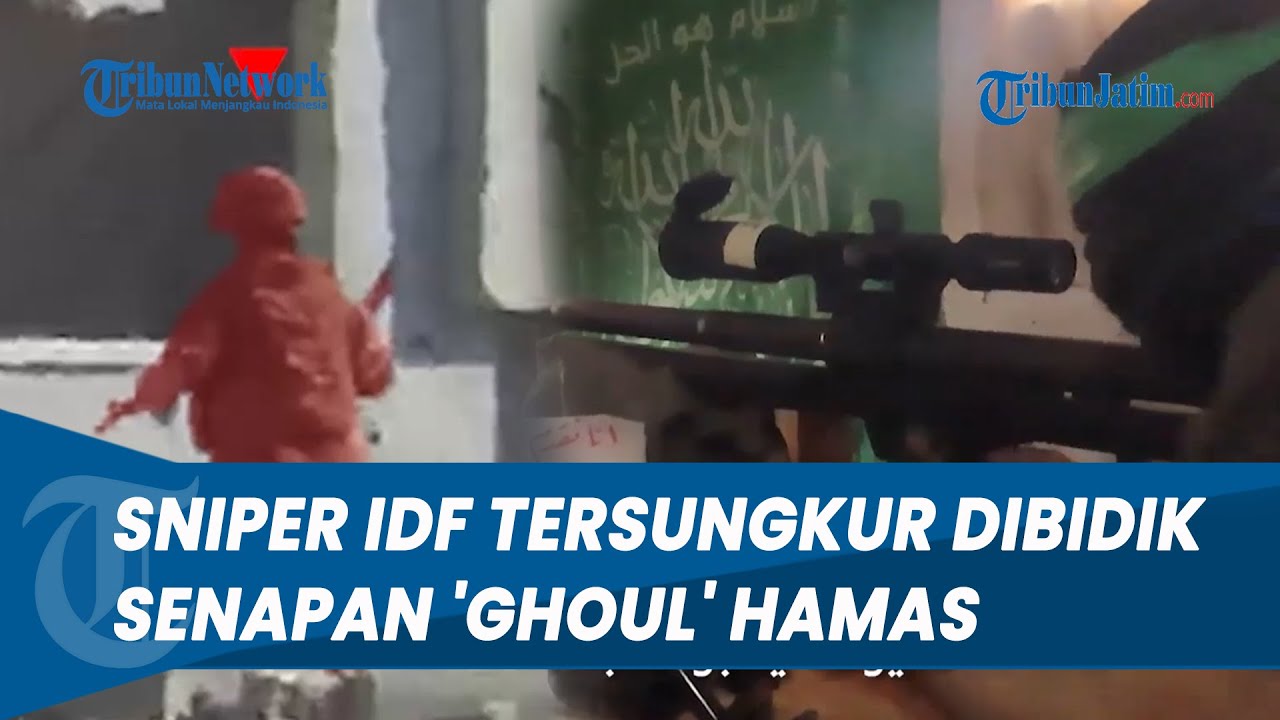 SNIPER HAMAS KEMBALI BERAKSI! Sniper IDF Tersungkur Usai Dibidik Senapan 'Ghoul' Hamas