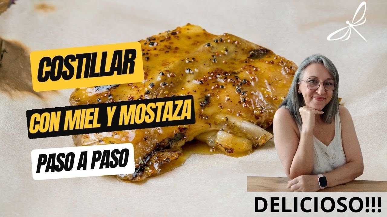 🥩COSTILLAR A LA MOSTAZA Y MIEL. Fácil, Riquísima, para quedar de 10!!!!🥰