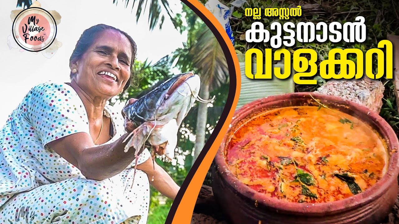 അമ്മച്ചിയുടെ നല്ല അസ്സല് കുട്ടനാടൻ വാളകറി | Vala Curry| My Village Foods
