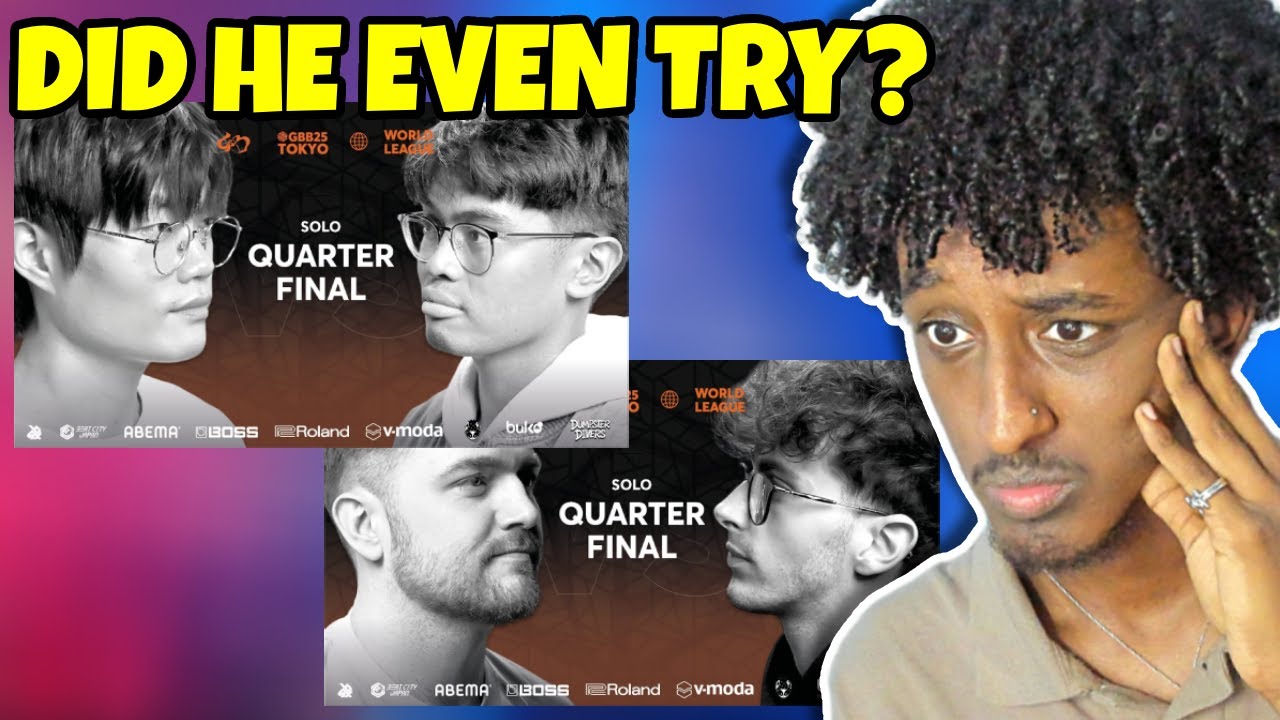 Yolow Reacts | WING vs DEN & NAPOM vs BLACKROLL | GBB 2025 Solo Battles