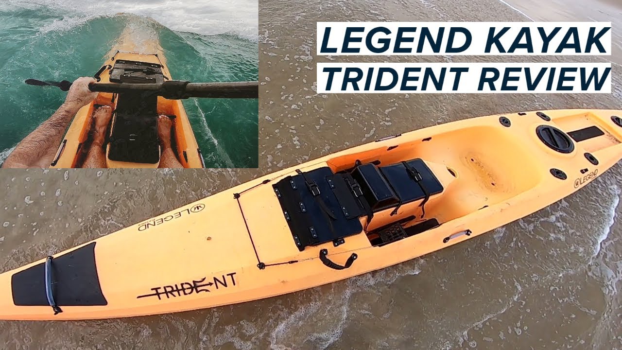 Legend Trident Review - Plastic Surfski Fishing Kayak