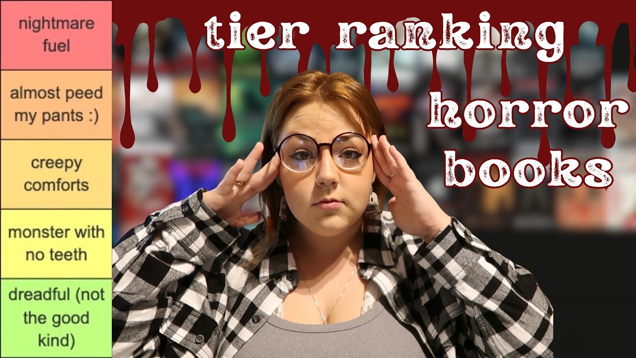 tier ranking every horror book I’ve read in the last few years👻🩸🎃