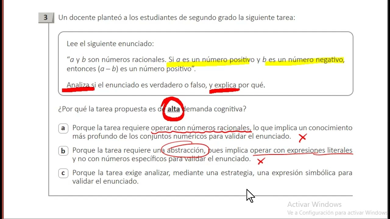 RESOLUCIÓN DE EXAMEN ASCENSO 2024 - I PARTE (1-25) - MATEMÁTICA 