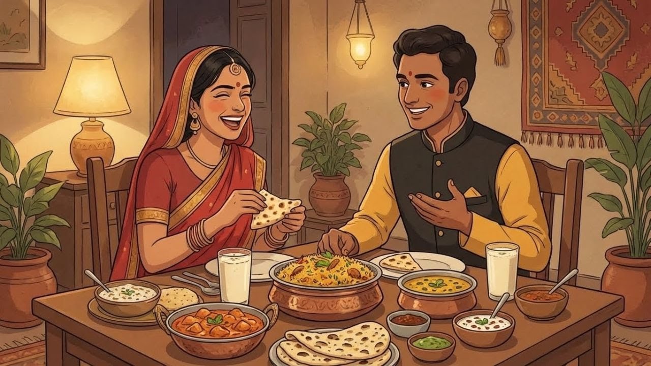 A Hearty Meal After a Long Day’s Work | A Moment of Rest and Connection | Ghibli Style Video