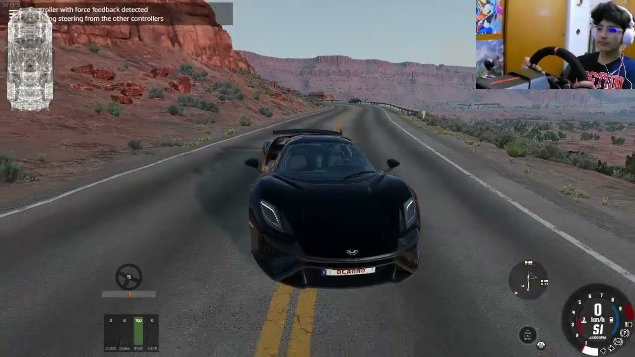 scaping from polise beam ng drive