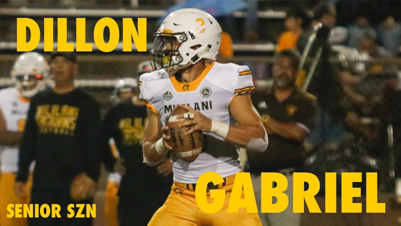 Dillon Gabriel 2018 Senior Season Highlights