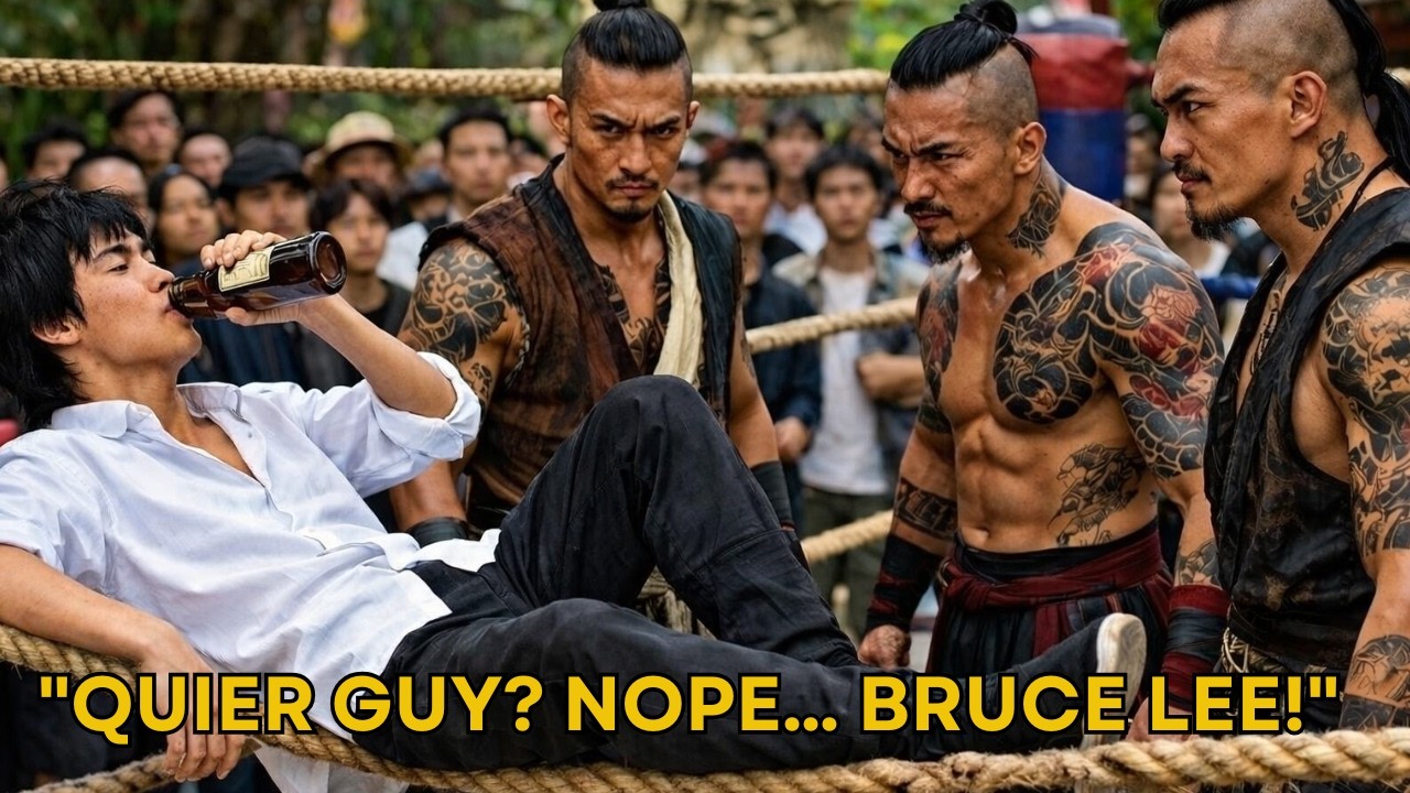 “Nobody Knew He Was Bruce Lee — 1000 Bullies Fell!”..