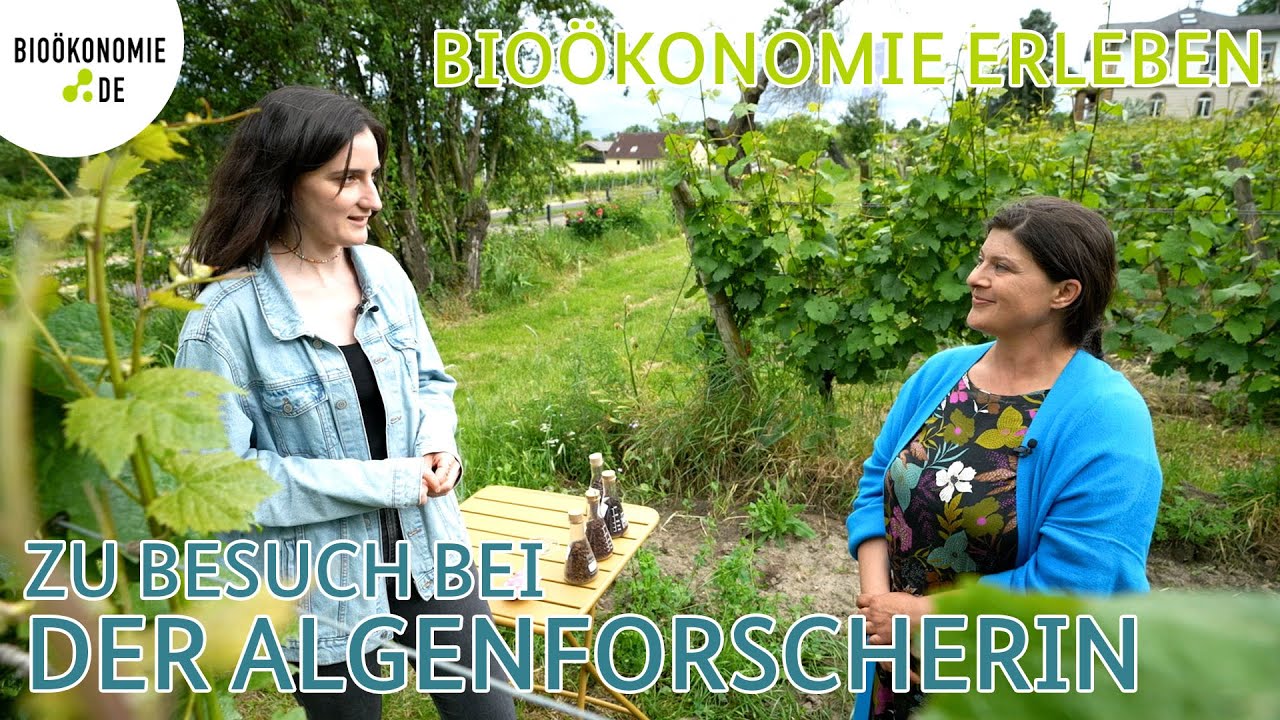 BIOÖKONOMIE ERLEBEN | Zu Besuch bei... der Algenforscherin
