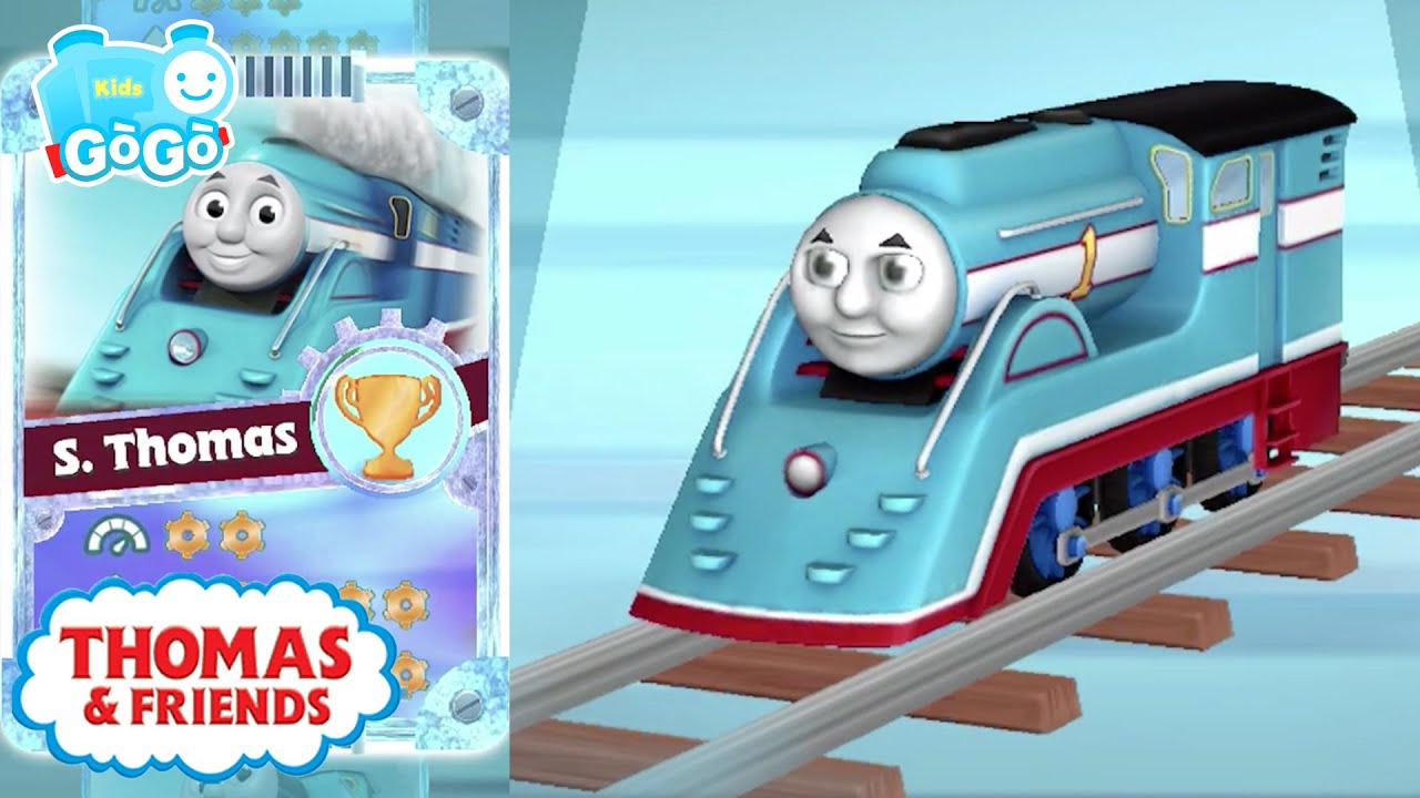 Thomas & Friends: GoGo Thomas - Streamlined Thomas - Diamond Thomas Engines Super Fun Races!(Budge)