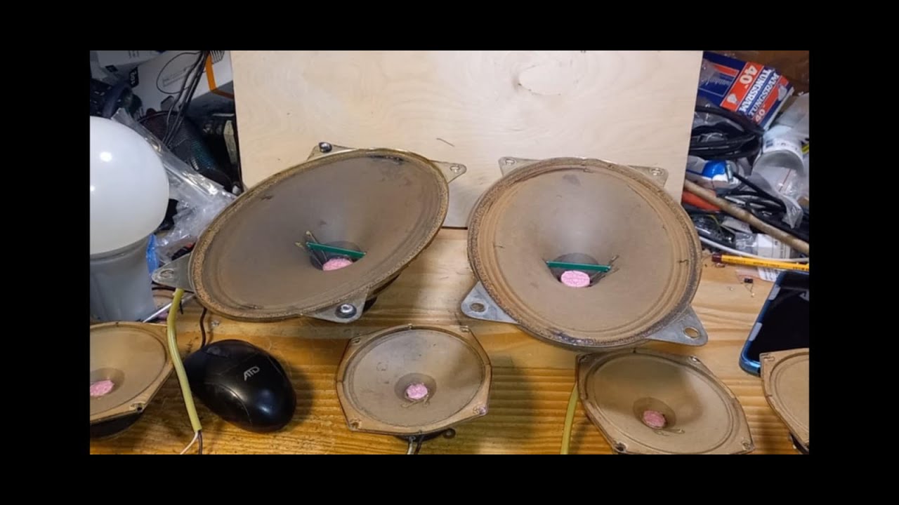 Grundig Panorama Speaker KIT LS21/6 Speaker set Test after repair
