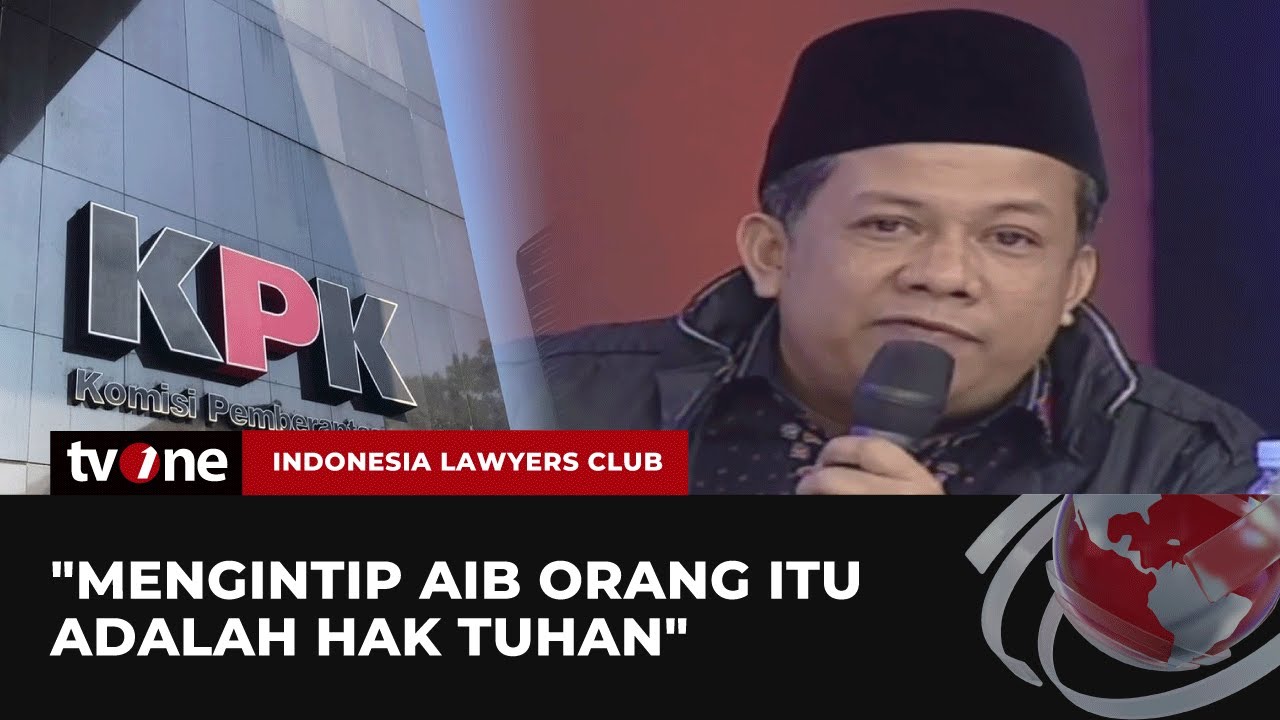 Momen Fahri Hamzah Kritik OTT KPK Pakai Ayat Al-Quran | ILC tvOne
