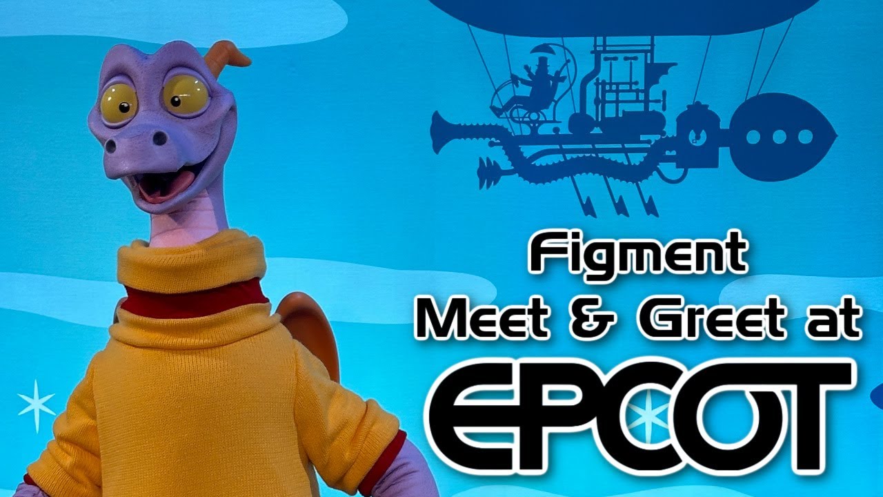 Figment Returns to Meet Guests at EPCOT