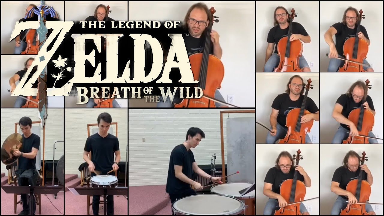 Zelda Cello- CALAMITY GANON phases 1 and 2 - Breath of the Wild