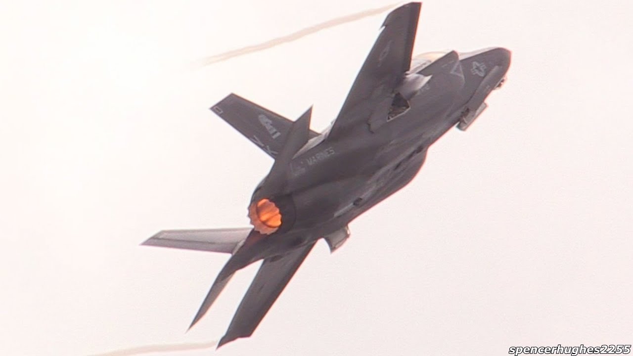 F-35B LIGHTNING II на авиасалоне MCAS MIRAMAR 2015