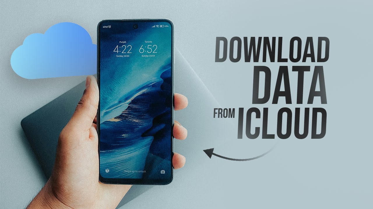 How to Download Data from iCloud to Android Phone (tutorial)