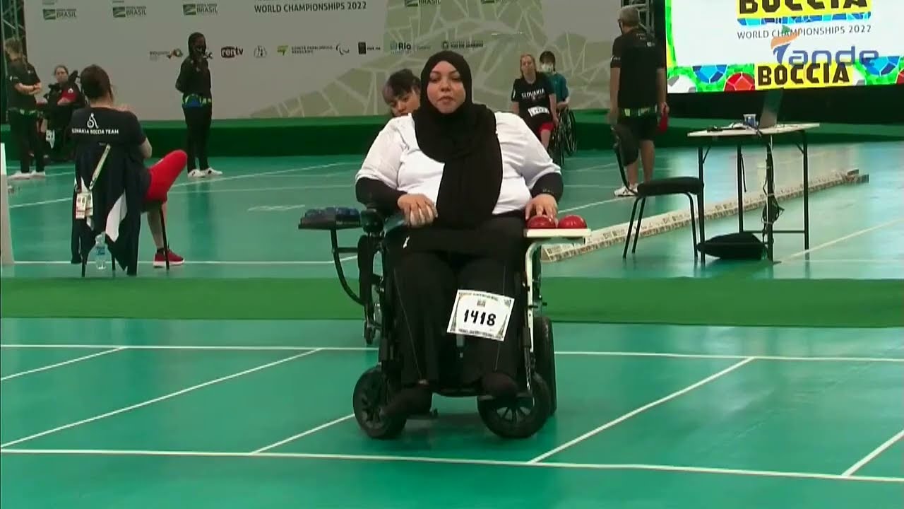 World Boccia Championships 06.12.2022. Raisa Al Falasi (UAE) vs. Karla Manuel Enríquez (MEX) (BC4)