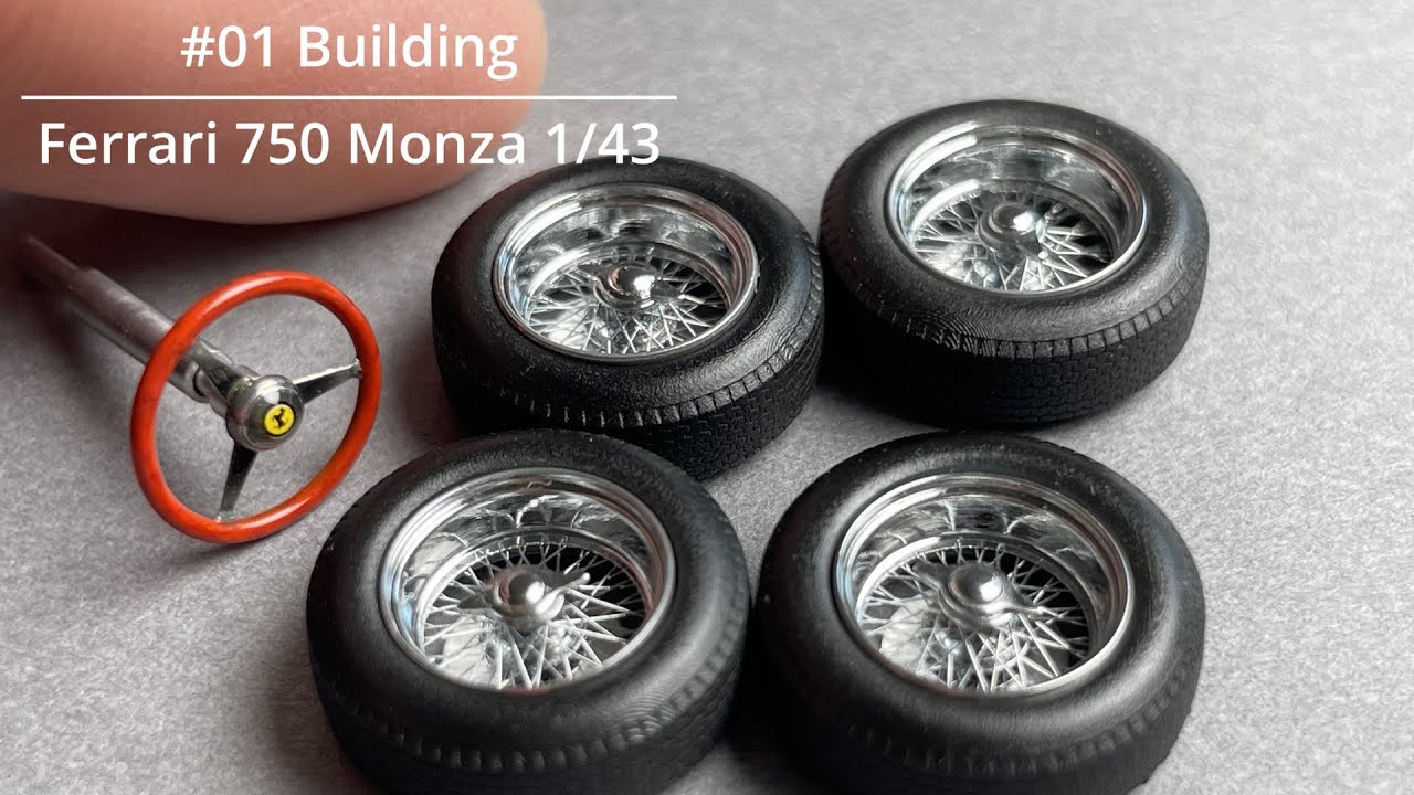 #01 Building Ferrari 750 Monza 1/43 scale model car