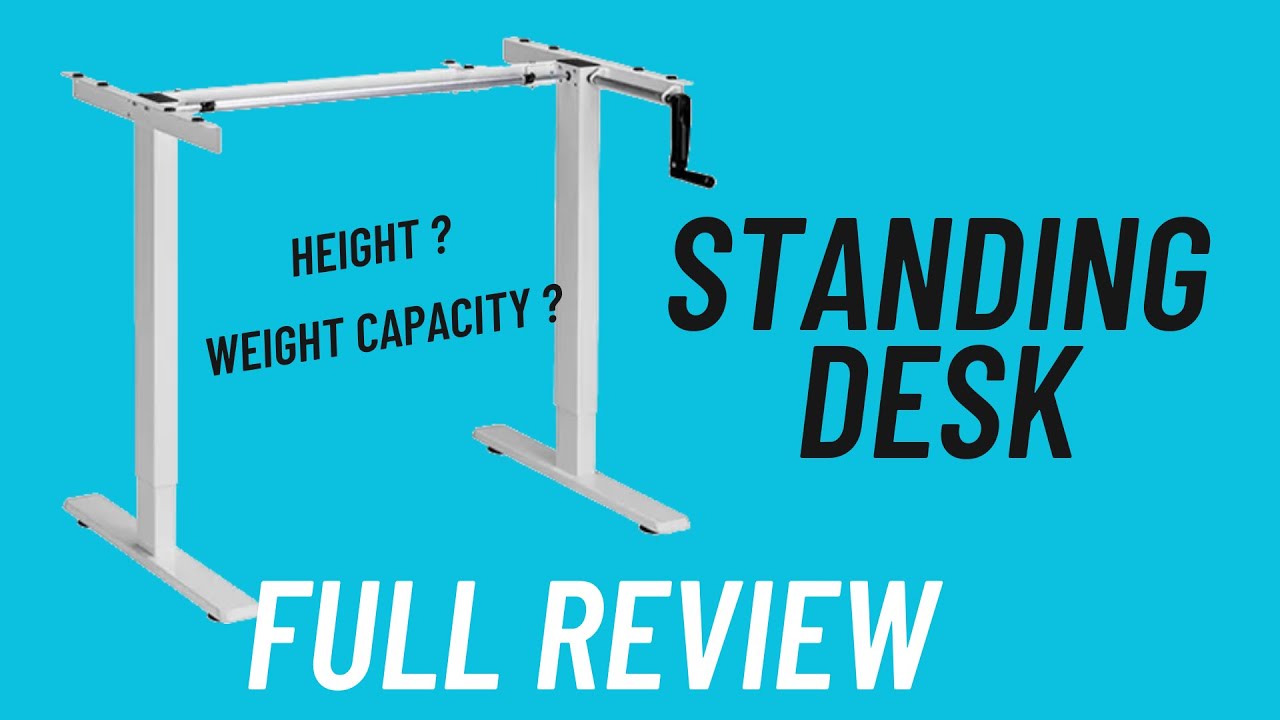 Jin office manual sit stand desk FULL REVIEW | standing desk india
