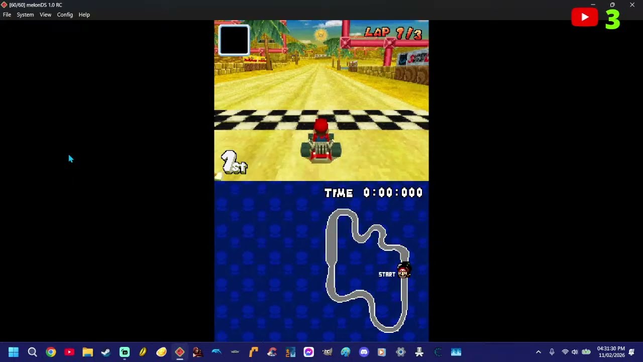 Mario Kart DS Mario