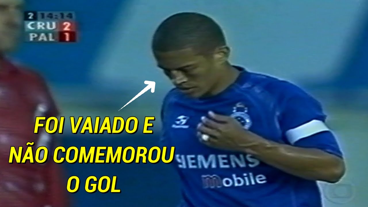 Assim foi o Último jogo de Alex pelo Cruzeiro