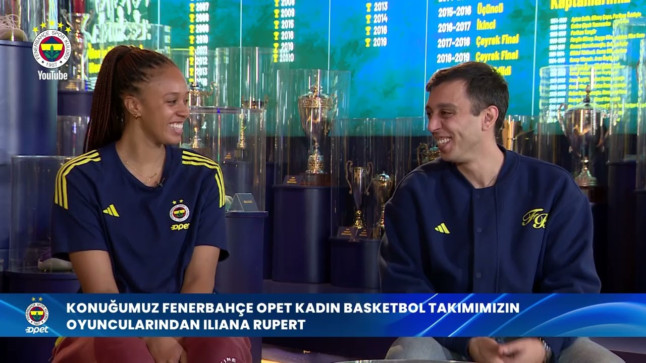 Fenerbahçe Opet Kadın Basketbol Takımımızın Oyuncularından Iliana Rupert ile Potanın Kraliçeleri