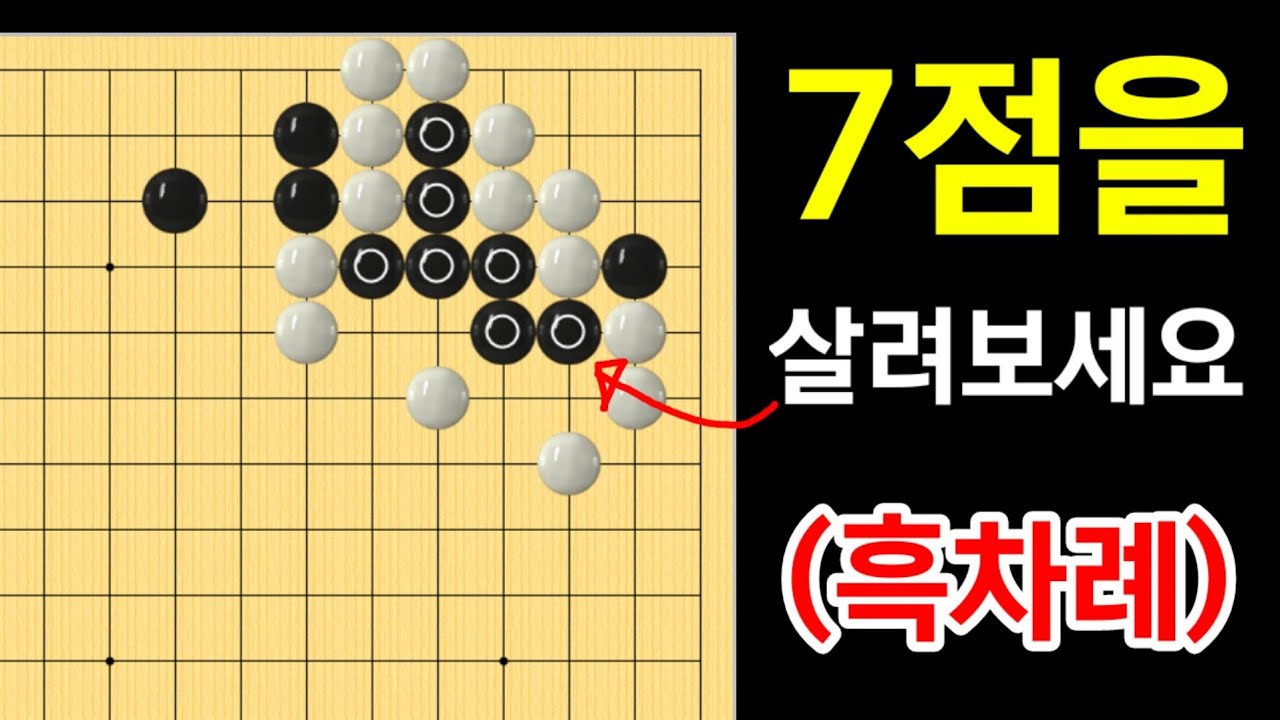 (바둑의기술 #277) 행마,맥 3문제