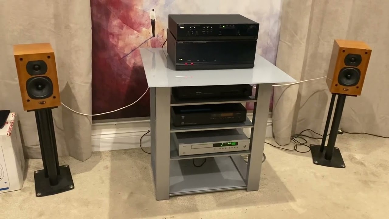 Citation twenty one (21) preamp & twenty four (24) power amp, Quad 11L speakers