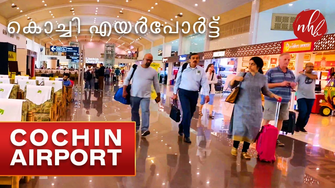 Cochin International Airport Terminal - 3, Kerala, India | Travel from Cochin to Colombo, Srilanka