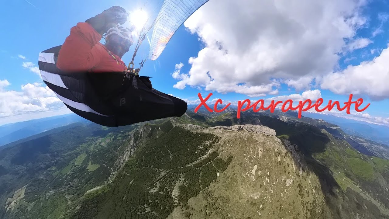 Vol cross parapente : Tour du Buëch