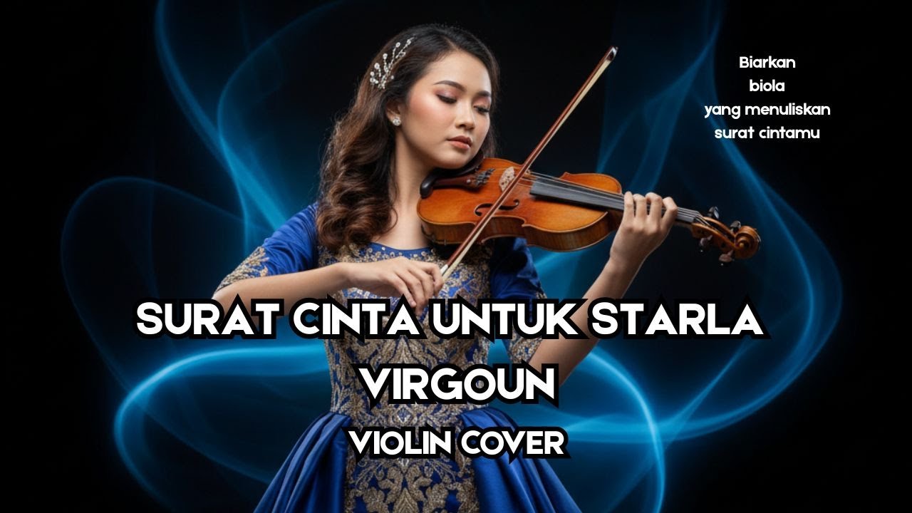 SURAT CINTA UNTUK STARLA – VIRGOUN (Violin Cover) | Versi Instrumental yang Bikin Hati Meleleh