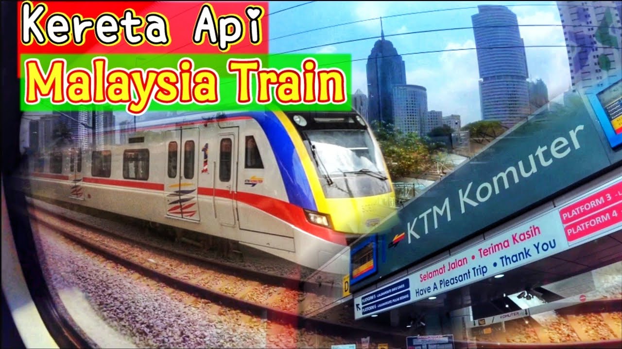 Kereta Api KTM Komuter Kuala Lumpur Malaysia KL Sentral Public Transport 2021