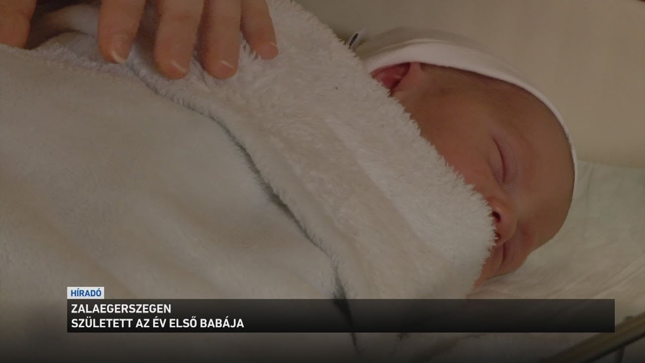 Zalaegerszegen született az év első babája