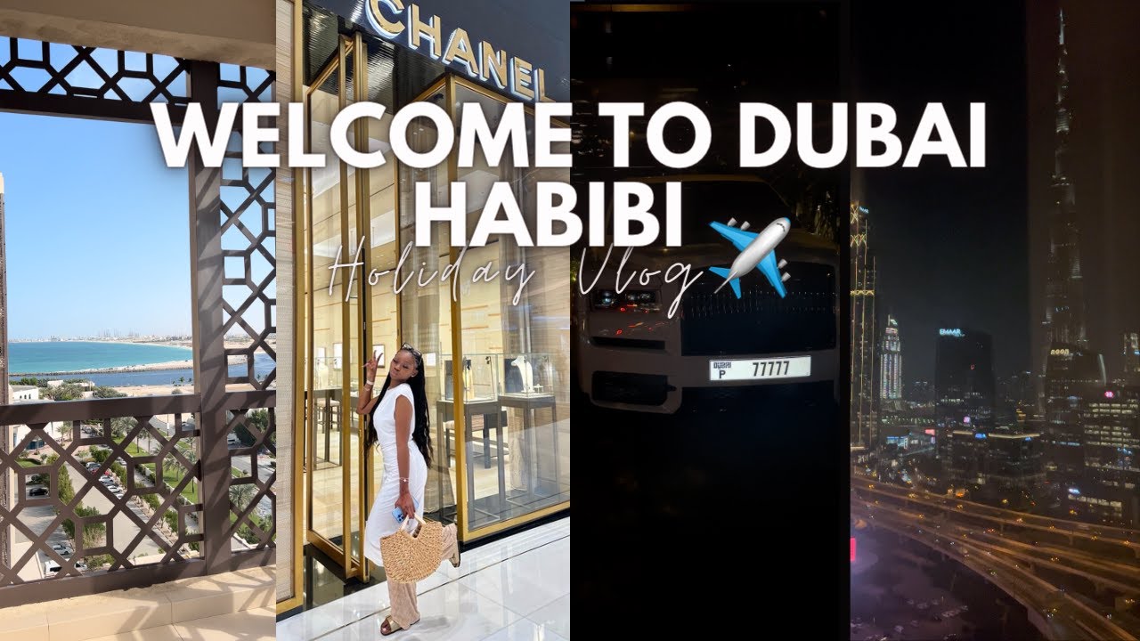 HOLIDAY VLOG: WELCOME TO DUBAI HABIBI 🇦🇪! | WE GOT A PRIVATE YACHT | SOFT LIFE + LUXURY VIBES🥂🤍