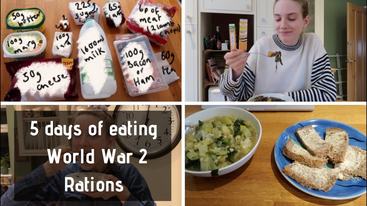 5 days of eating a WW2 ration diet...and here’s what happened...