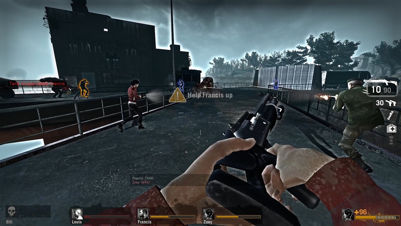 Прохождение кампании Left 4 Dead 