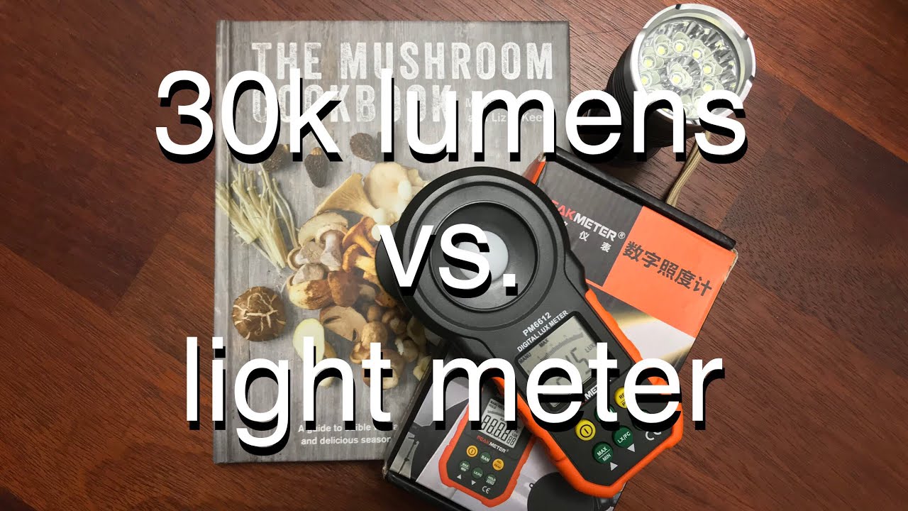 30K &sbquo;Chinese Lumens&rsquo; Flashlight Vs. Chinese Light Meter
