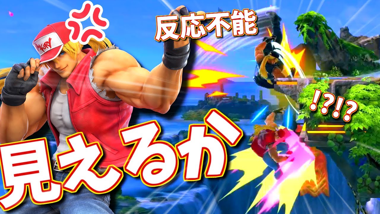 完全な初見殺し「クラック落とし」を獲得したテリー兄貴【ゆっくり実況】【スマブラSP/SSBU/テリーpart24】