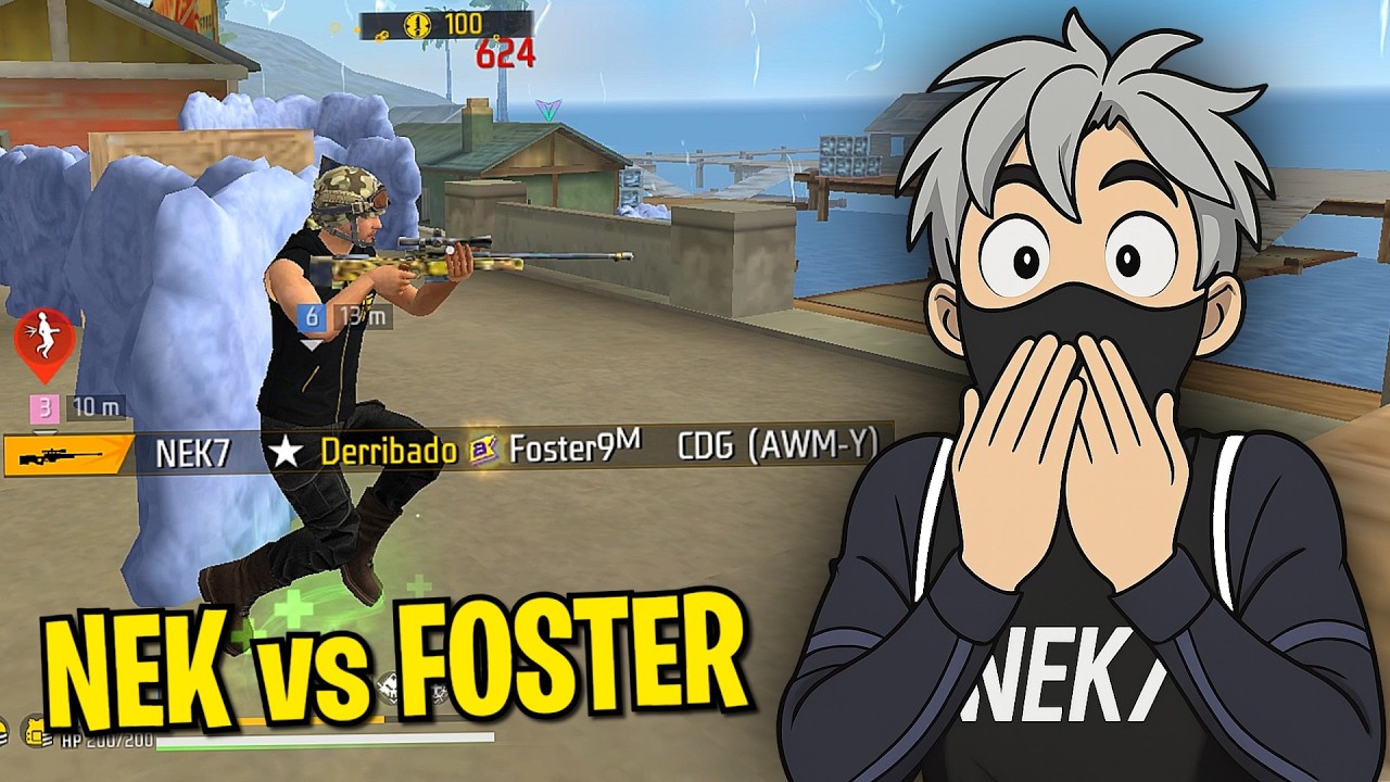 ME ENFRENTE AL MEJOR SOPORTE DE LA REGION 😱 NEK vs FOSTER ☠️ FREE FIRE